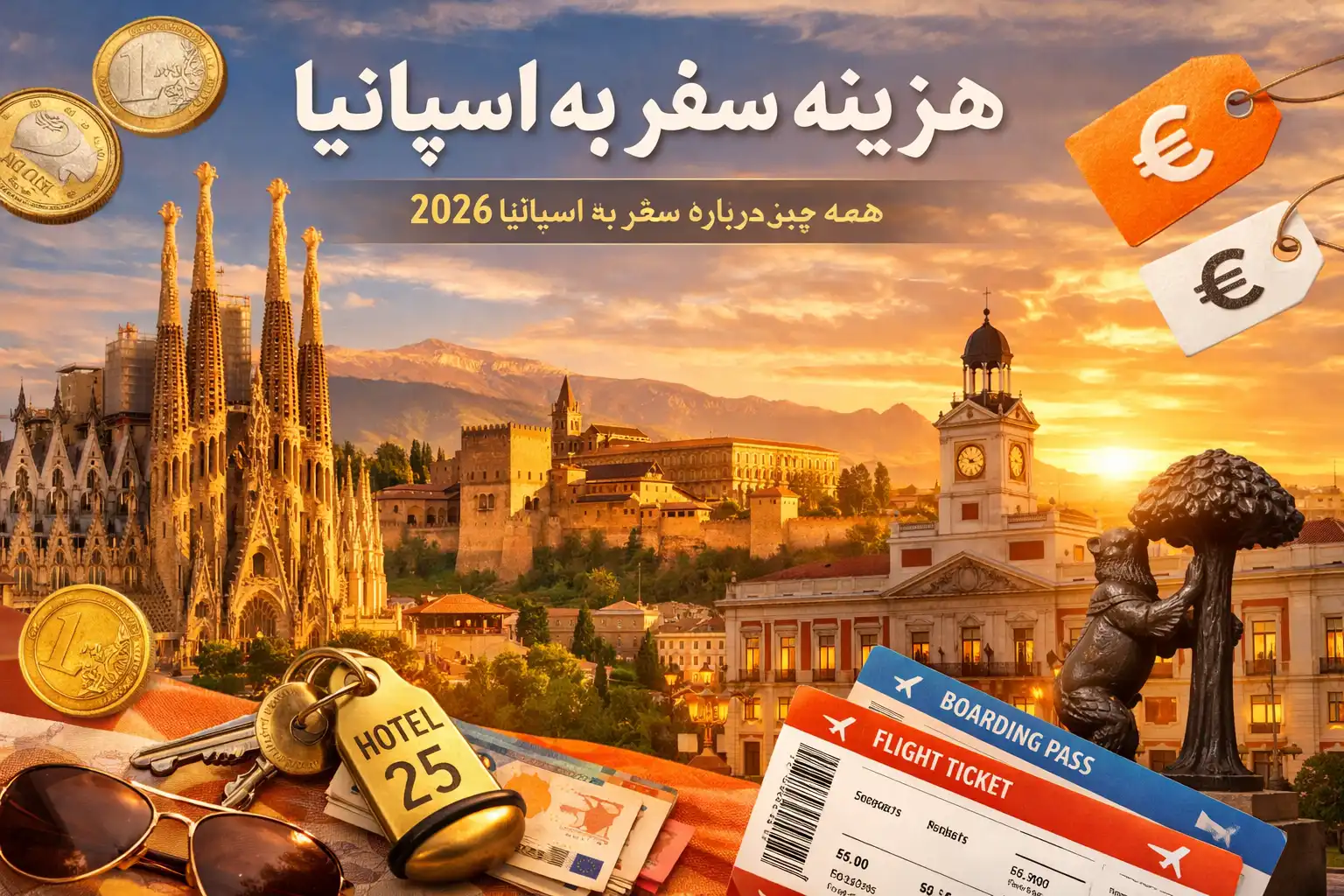 هزینه سفر به اسپانیا