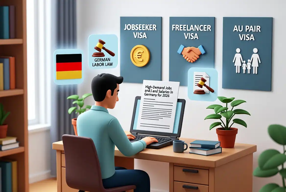 ویزای فریلنسری آلمان (Self-employed and Freelancer)