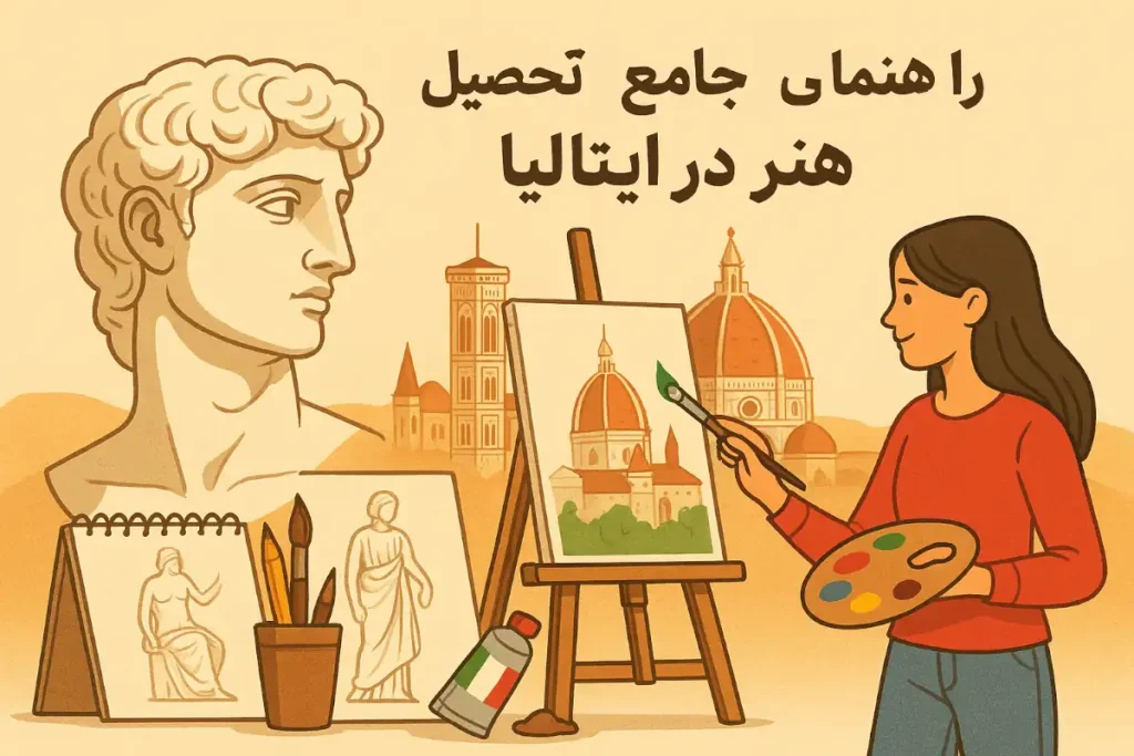 تحصیل هنر در ایتالیا