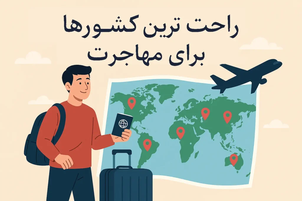 راحت ترین کشورها برای مهاجرت