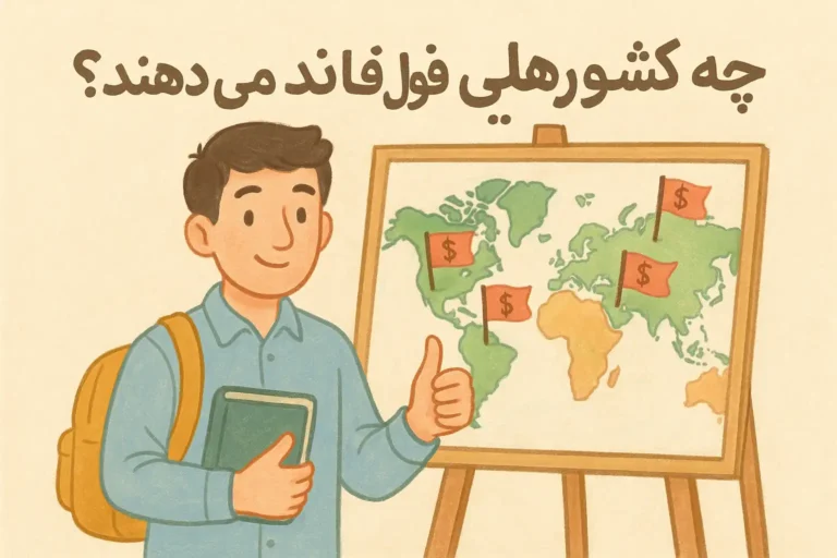 چه کشورهایی فول فاند می‌دهند